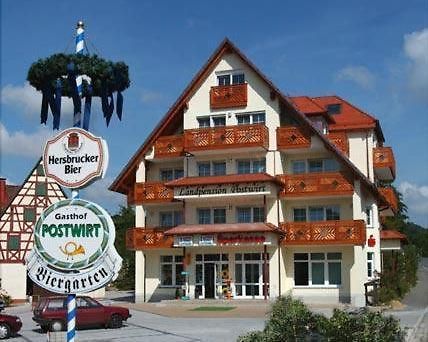 Hotel-Landpension Postwirt Kirchensittenbach Ngoại thất bức ảnh